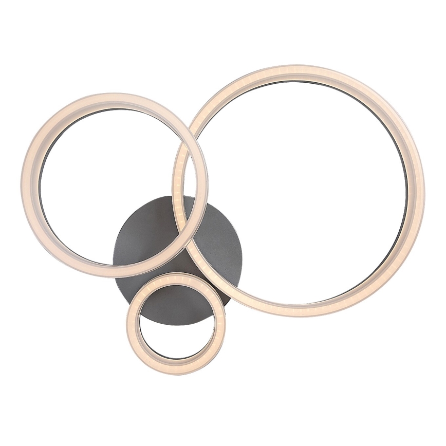 Rabalux - LED griestu gaismeklis LED/24W/230V 3000/4000/6500K 38x51 cm matēts hroms