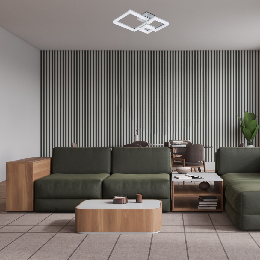 Rabalux - LED Griestu lampa LED/22W/230V 3000/4000/6500K matēts hroms