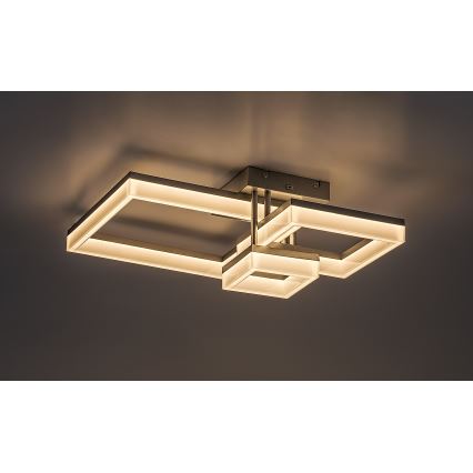 Rabalux - LED Griestu lampa LED/22W/230V 3000/4000/6500K matēts hroms