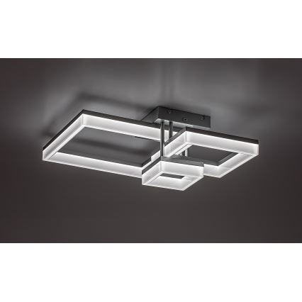 Rabalux - LED Griestu lampa LED/22W/230V 3000/4000/6500K matēts hroms
