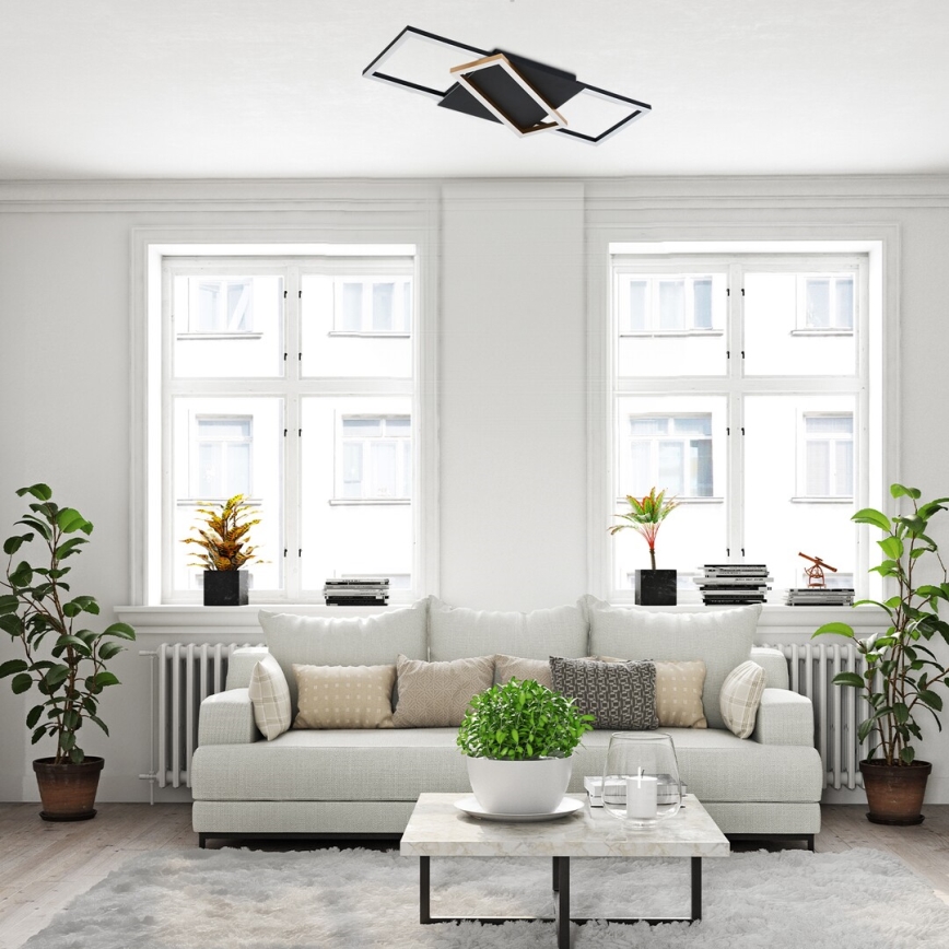 Rabalux - LED dimmējama griestu lampa LED/40W/230V 3000-6500K 29x66 cm + tālvadība