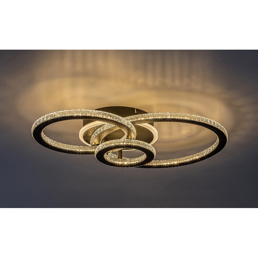 Rabalux - LED aptumšojama griestu lampa LED/40W/230V 3000-6500K ar tālvadības pulti 35x52 cm