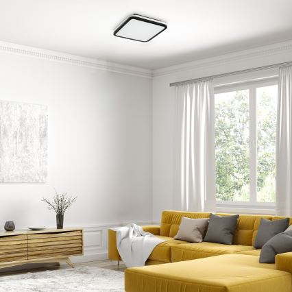 Rabalux - LED RGB regulējama griestu lampa LED/43W/230V 3000-6500K + tālvadība 35x35 cm