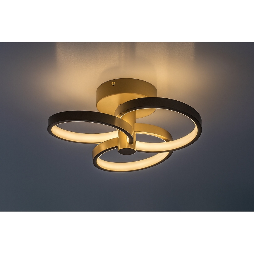 Rabalux - LED regulējams griestu gaismeklis LED/32W/230V 3000-6500K Ø 31 cm bēžs + tālvadības pults