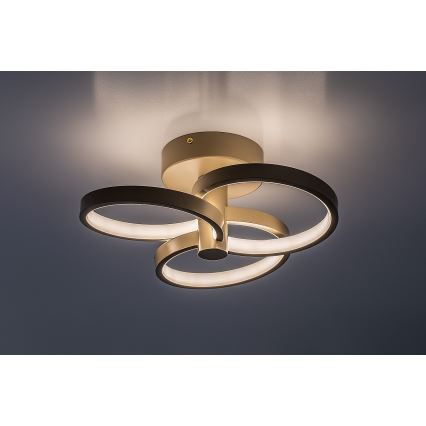 Rabalux - LED regulējams griestu gaismeklis LED/32W/230V 3000-6500K Ø 31 cm bēžs + tālvadības pults