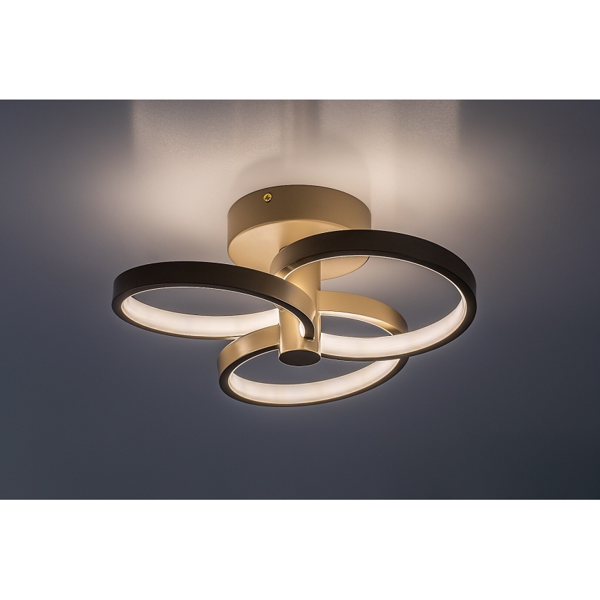 Rabalux - LED regulējams griestu gaismeklis LED/32W/230V 3000-6500K Ø 31 cm bēžs + tālvadības pults