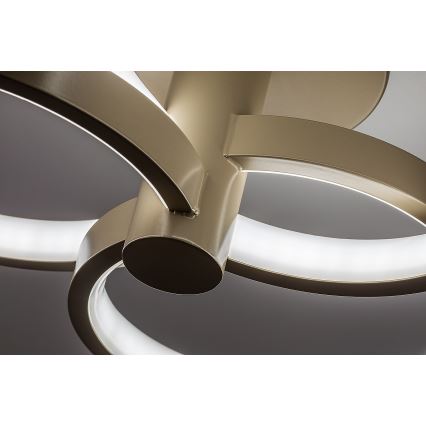 Rabalux - LED regulējams griestu gaismeklis LED/32W/230V 3000-6500K Ø 31 cm bēžs + tālvadības pults