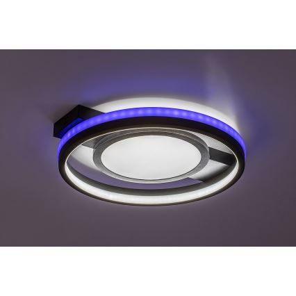 Rabalux - LED RGB dimējama griestu lampa LED/40W/230V 3000-6500K + ar tālvadības pulti Ø 43 cm