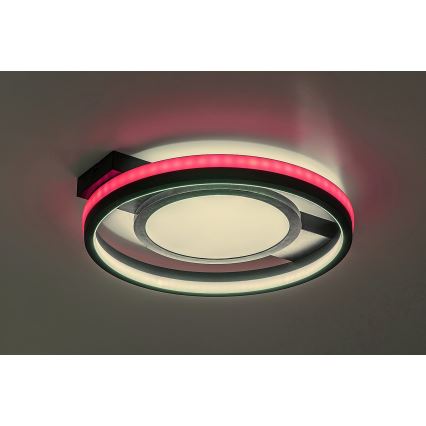 Rabalux - LED RGB dimējama griestu lampa LED/40W/230V 3000-6500K + ar tālvadības pulti Ø 43 cm