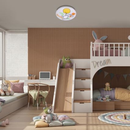 Rabalux - LED bērnu griestu gaismeklis LED/24W/230V 3000K diam. 37,5 cm