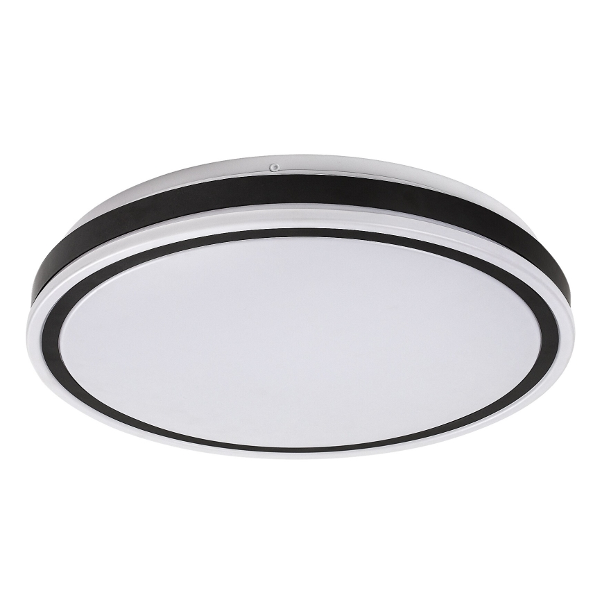 Rabalux - LED aptumšojama griestu lampa LED/20W/230V 3000-6500K Ø 38,5 cm melna + tālvadības pults
