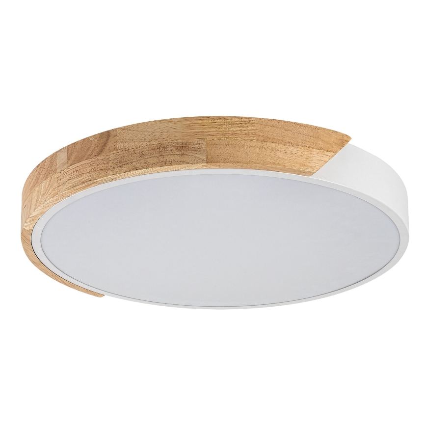 Rabalux - LED griestu gaismeklis LED/24W/230V 3000K balta/ozols Ø 61 cm