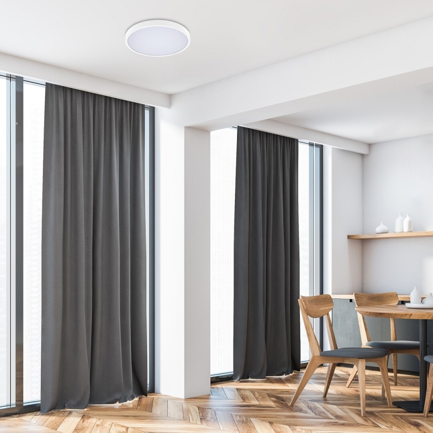 Rabalux - LED Vannas istabas griestu lampa LED/12W/230V 3000/4000/6000K IP44 d. 25,5 cm balta