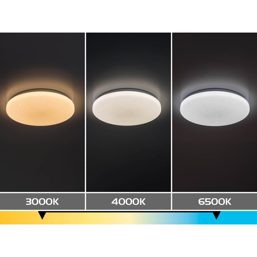 Rabalux - Dimējama LED griestu lampa LED/60W/230V 3000-6500K Ø 58 cm + tālvadības pults