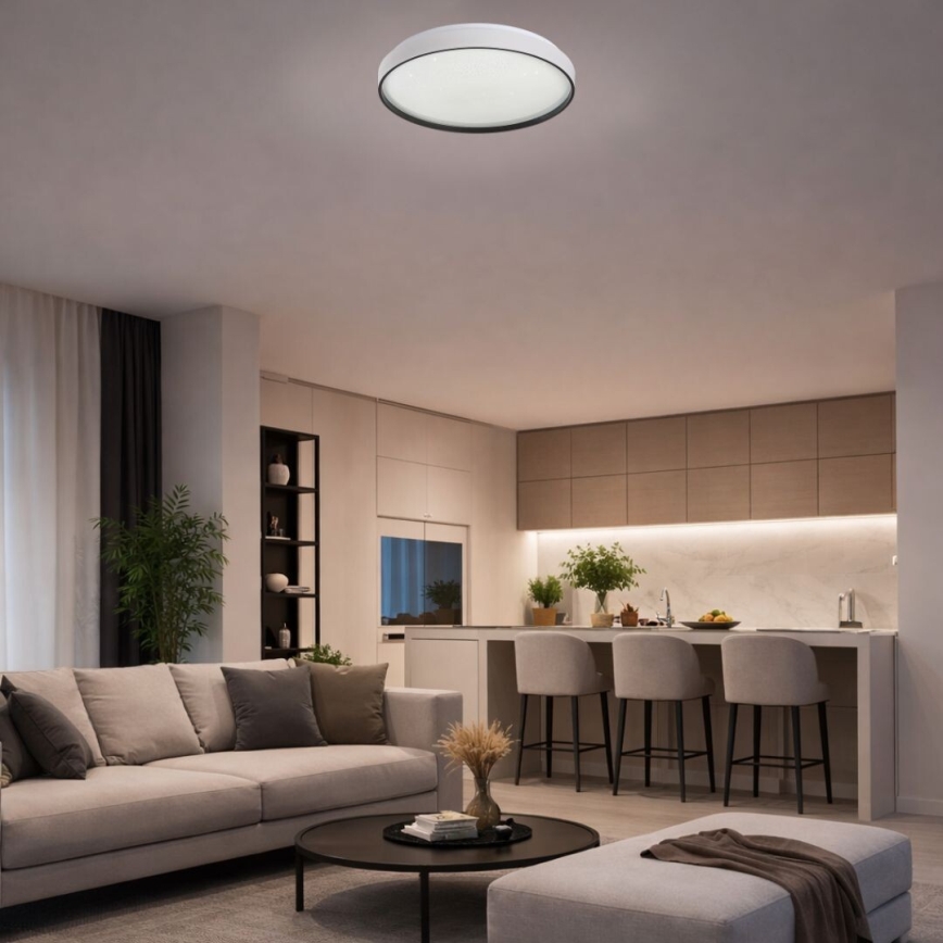 Rabalux - LED regulējama griestu lampa LED/34W/230V 3000-6500K pr. 38 cm + tālvadības pults