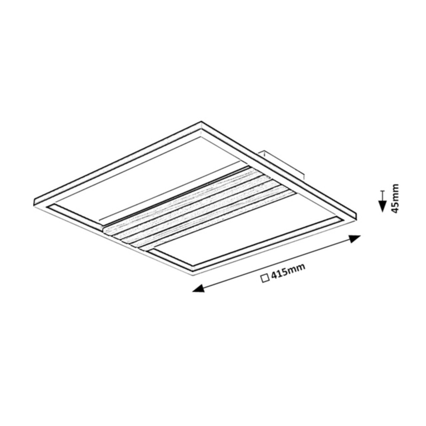 Rabalux - LED griestu gaismeklis LED/30W/230V 3000/4500/6000K