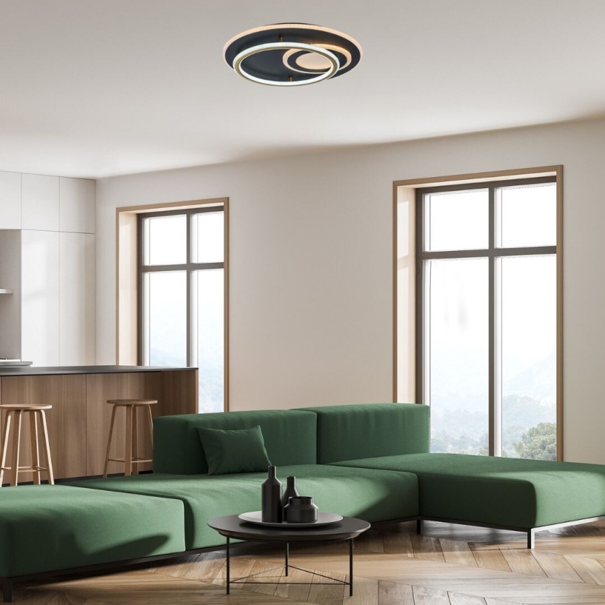 Rabalux - Aptumšojams LED griestu gaismeklis LED/60W/230V 3000-6000K Ø 50 cm + tālvadība