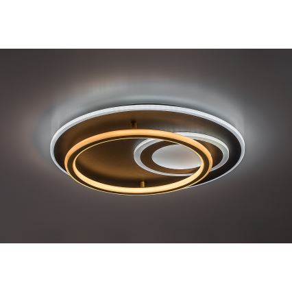 Rabalux - Aptumšojams LED griestu gaismeklis LED/60W/230V 3000-6000K Ø 50 cm + tālvadība