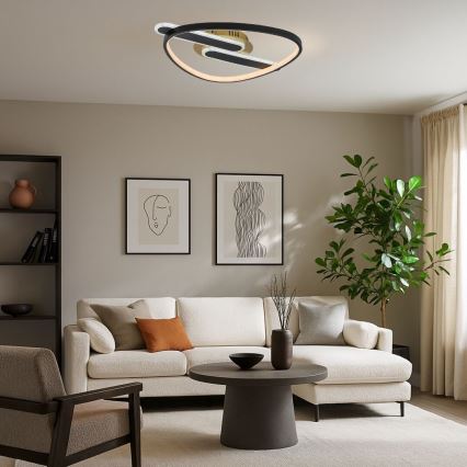 Rabalux - LED regulējams griestu gaismeklis LED/60W/230V 3000-6000K 53x45 cm + tālvadība
