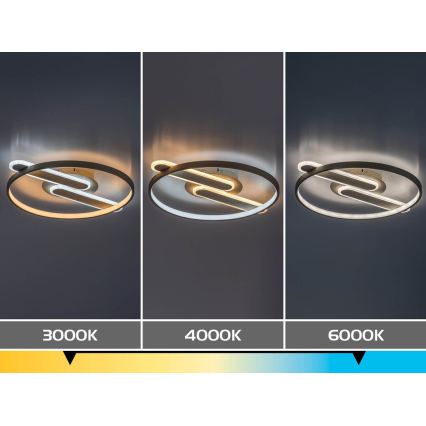 Rabalux - LED regulējama griestu lampa LED/55W/230V 3000-6000K 53x45 cm + tālvadība