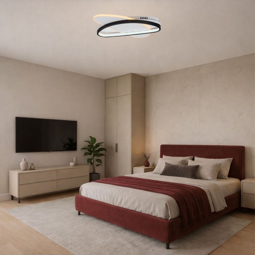 Rabalux - LED regulējams griestu gaismeklis LED/57W/230V 3000-6000K 45x30,5 cm + tālvadības pults