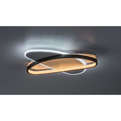 Rabalux - LED regulējams griestu gaismeklis LED/57W/230V 3000-6000K 45x30,5 cm + tālvadības pults