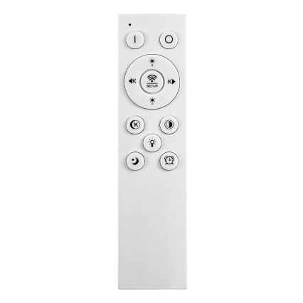 Rabalux - LED regulējams griestu gaismeklis LED/57W/230V 3000-6000K 45x30,5 cm + tālvadības pults