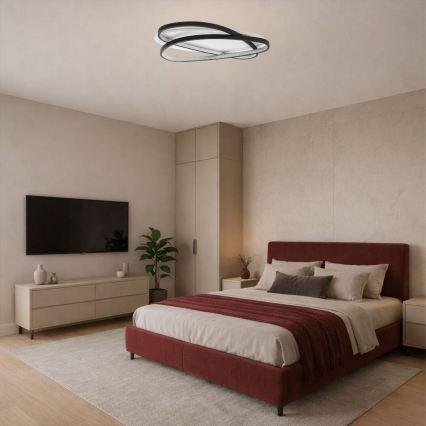 Rabalux - LED regulējams griestu gaismeklis LED/57W/230V 3000-6000K 53x38 cm + tālvadības pults