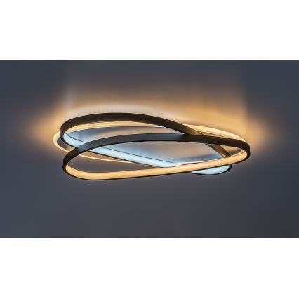 Rabalux - LED regulējams griestu gaismeklis LED/57W/230V 3000-6000K 53x38 cm + tālvadības pults