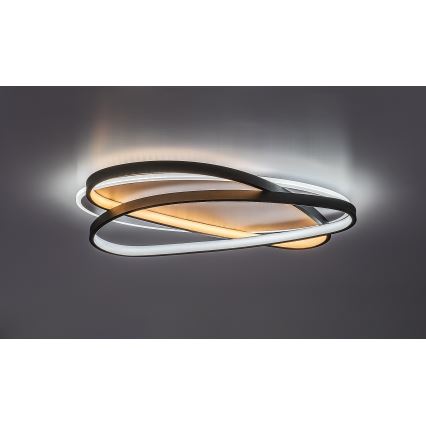 Rabalux - LED regulējams griestu gaismeklis LED/57W/230V 3000-6000K 53x38 cm + tālvadības pults