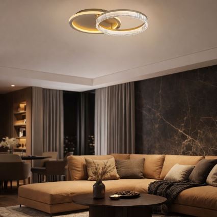 Rabalux - LED regulējama griestu lampa LED/22W/230V 3000-6500K 53,5x35 cm + tālvadība