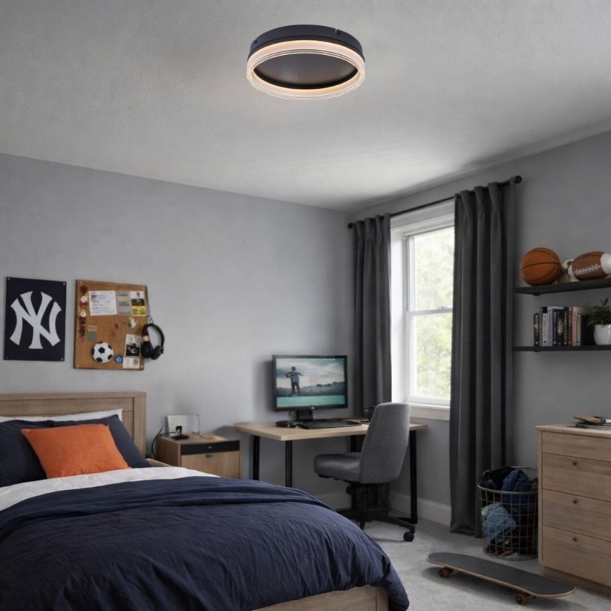 Rabalux - LED aptumšojams griestu gaismeklis LED/18W/230V 3000-6500K Ø 33 cm + tālvadība