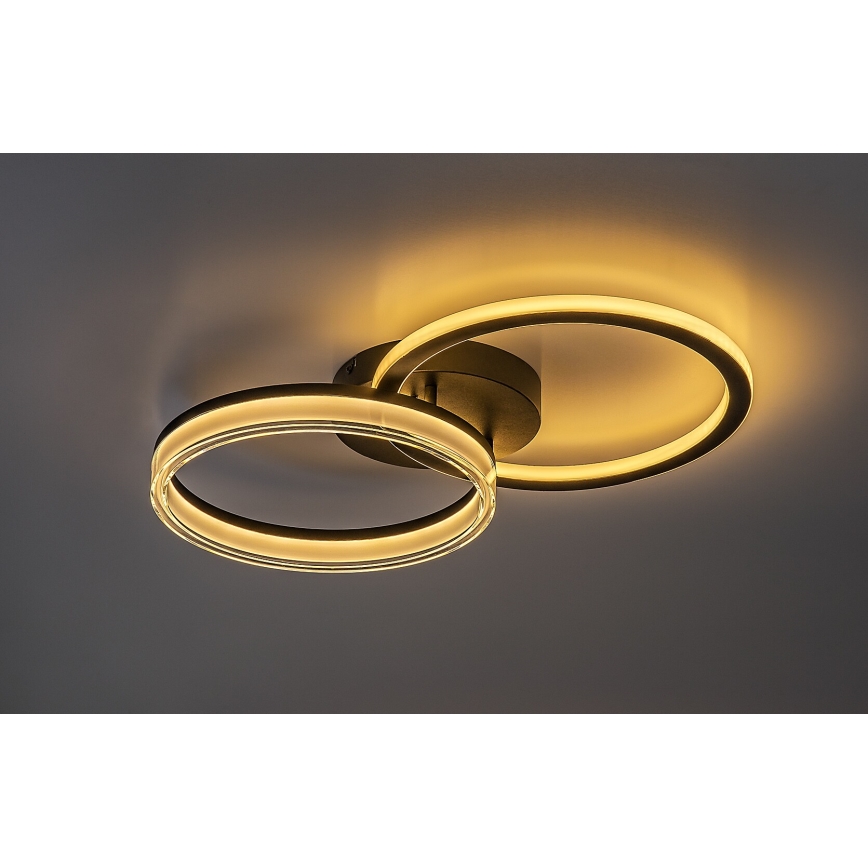 Rabalux - LED griestu lampa ar regulējamu spilgtumu LED/38W/230V 3000-6500K 60x35 cm + tālvadība