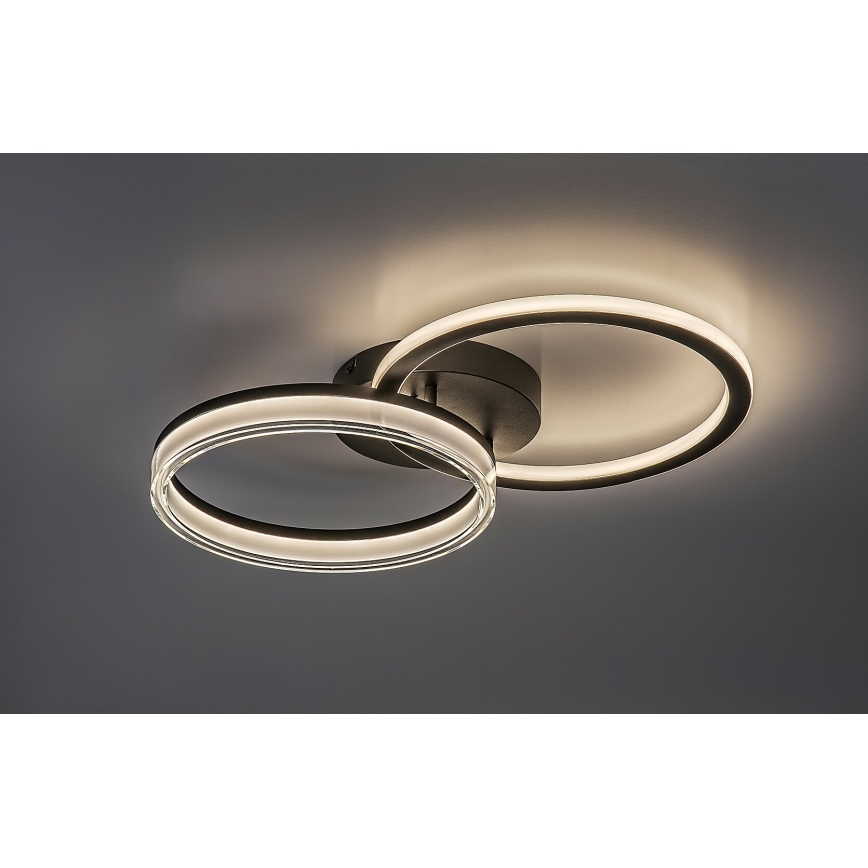 Rabalux - LED griestu lampa ar regulējamu spilgtumu LED/38W/230V 3000-6500K 60x35 cm + tālvadība