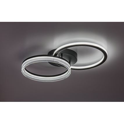 Rabalux - LED griestu lampa ar regulējamu spilgtumu LED/38W/230V 3000-6500K 60x35 cm + tālvadība