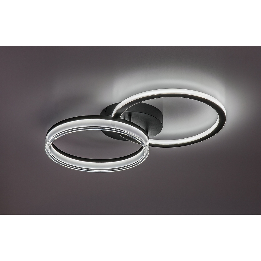 Rabalux - LED griestu lampa ar regulējamu spilgtumu LED/38W/230V 3000-6500K 60x35 cm + tālvadība
