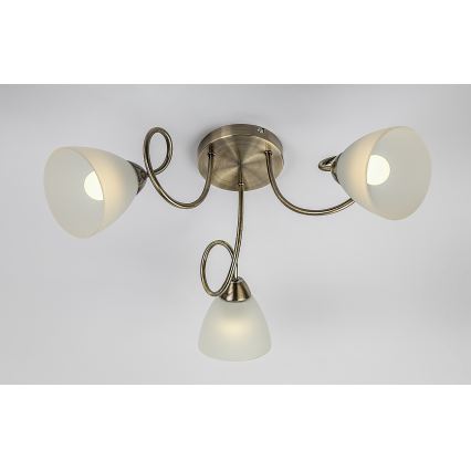 Rabalux - Virsmas montēta griestu lampa 3xE27/60W/230V