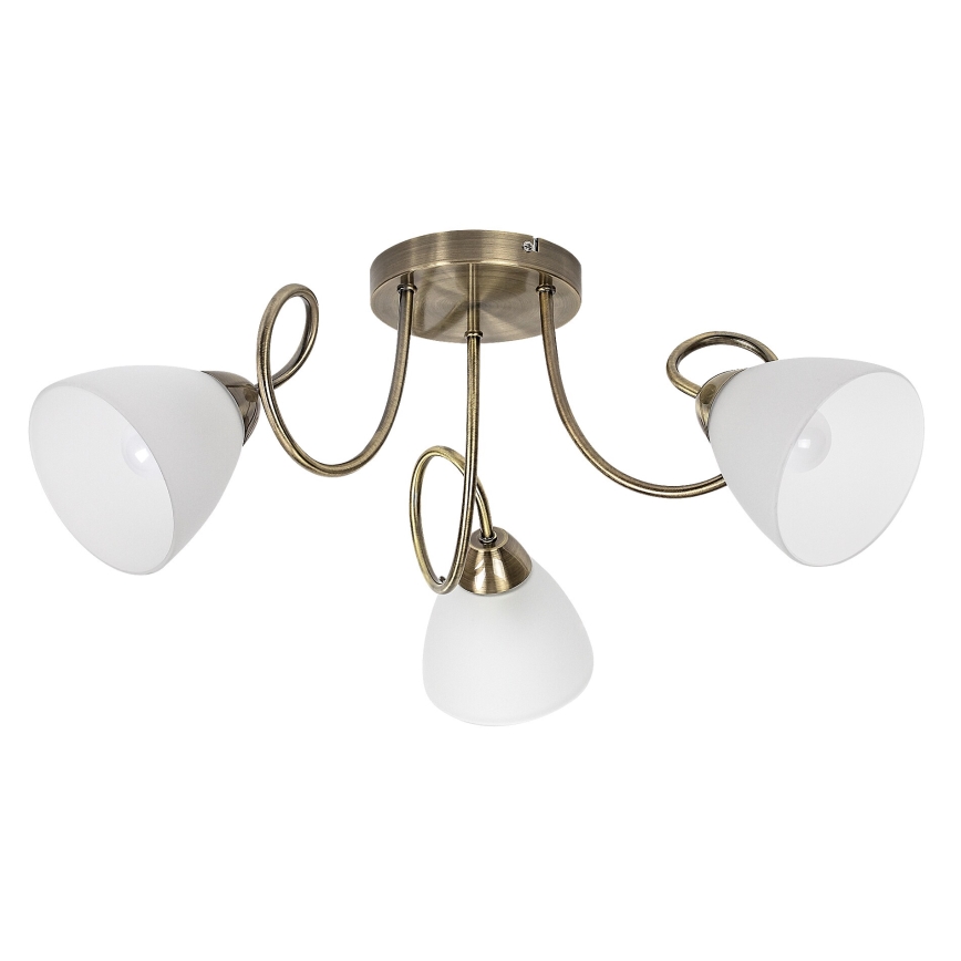 Rabalux - Virsmas montēta griestu lampa 3xE27/60W/230V