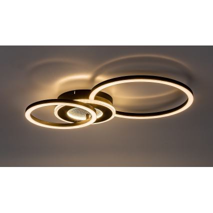 Rabalux - Regulējama LED griestu lampa LED/24W/230V 3000-6500K 46x33 cm + tālvadības pults