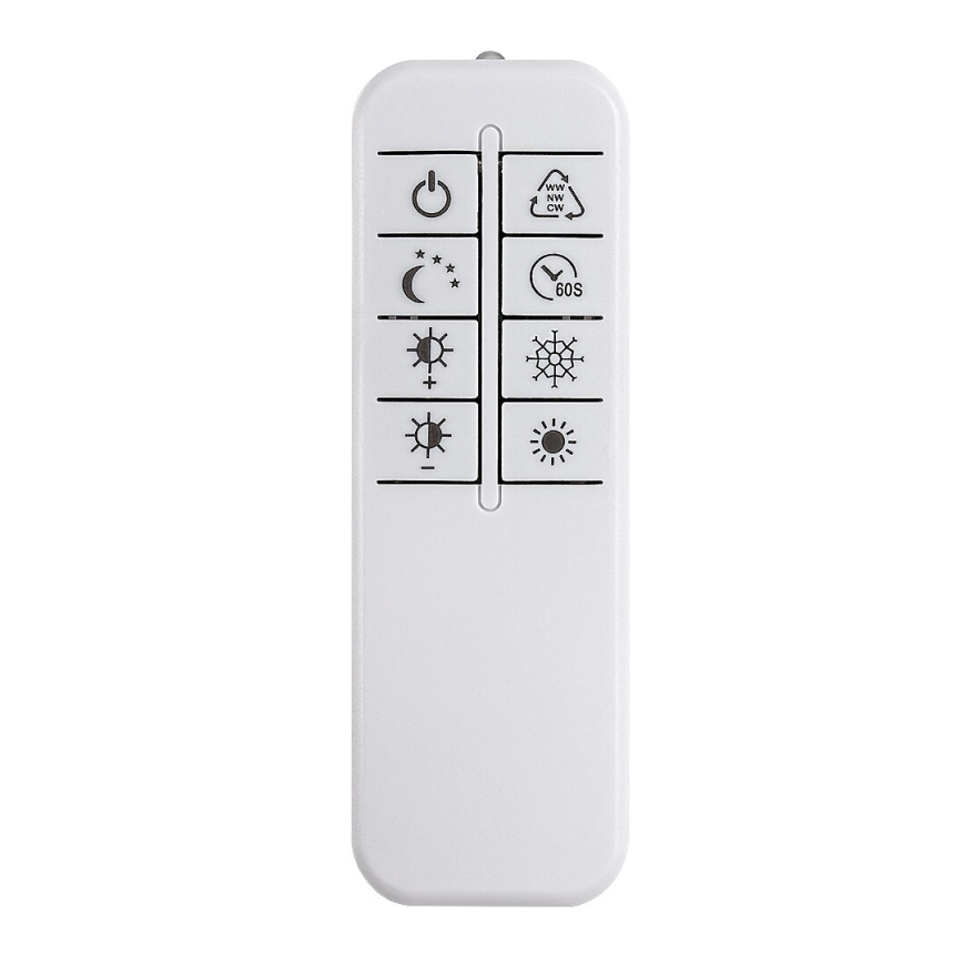 Rabalux - Regulējama LED griestu lampa LED/24W/230V 3000-6500K 46x33 cm + tālvadības pults