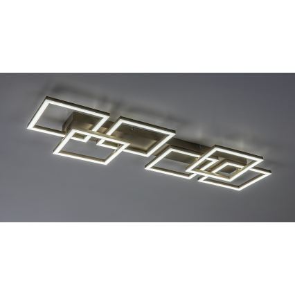 Rabalux - LED griestu gaismeklis ar regulējamu spilgtumu LED/40W/230V 3000-6500K 33x100 cm bēžs + ar tālvadības pulti