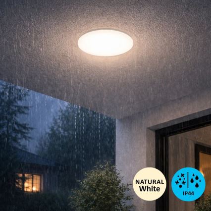 Rabalux - LED vannas istabas griestu gaismeklis LED/12W/230V IP44 4000K Ø 25,5 cm