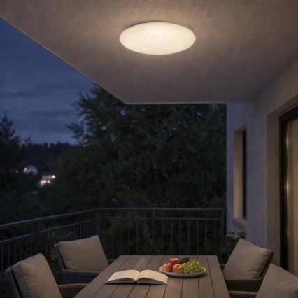Rabalux - LED griestu gaismeklis vannas istabai LED/24W/230V IP44 4000K Ø 37,5 cm