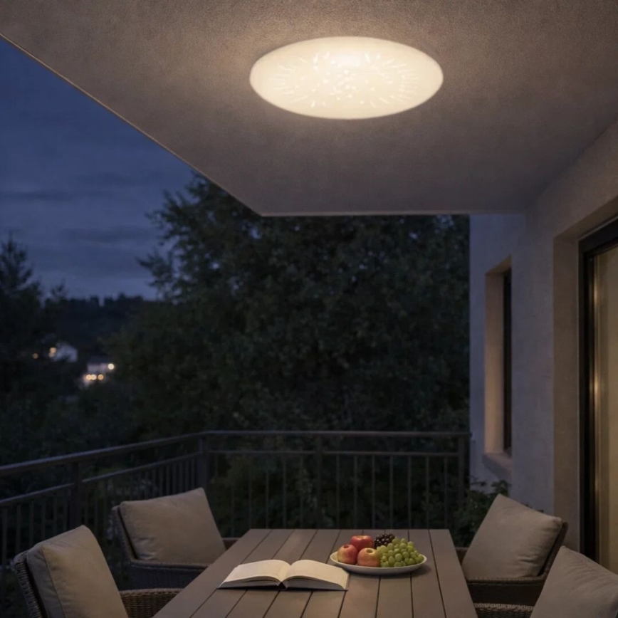 Rabalux - Vannas istabas LED griestu gaismeklis LED/24W/230V IP44 4000K Ø 37,5 cm