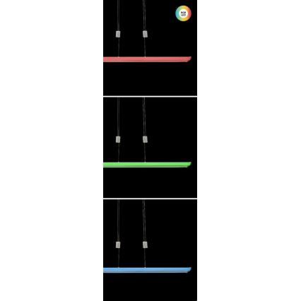 Rabalux - LED RGB Aptumšojuma lustra ar auklu LED/24W/230V + tālvadības pults