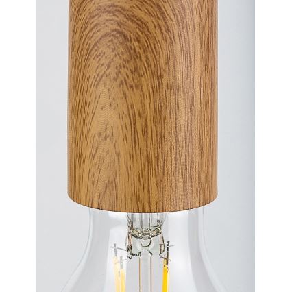 Rabalux - Lustra ar auklu 5xE27/60W/230V zirneklis dižskābardis