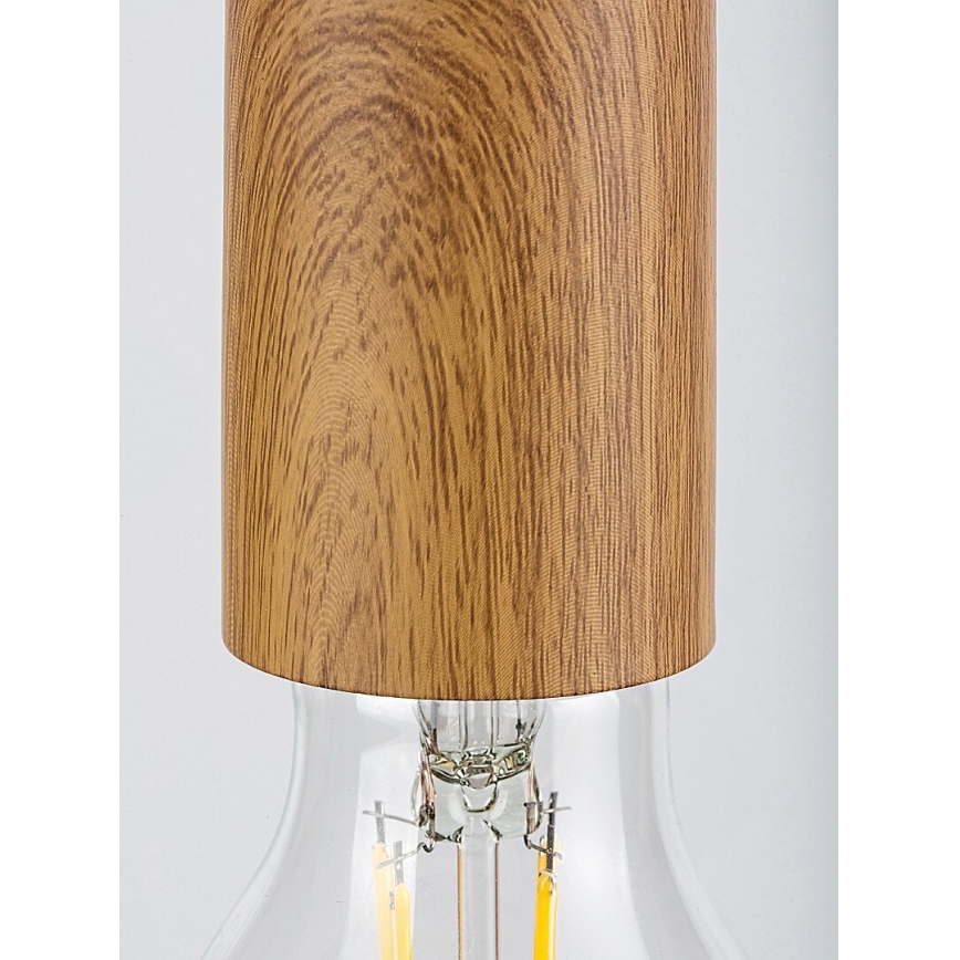 Rabalux - Lustra ar auklu 5xE27/60W/230V zirneklis dižskābardis