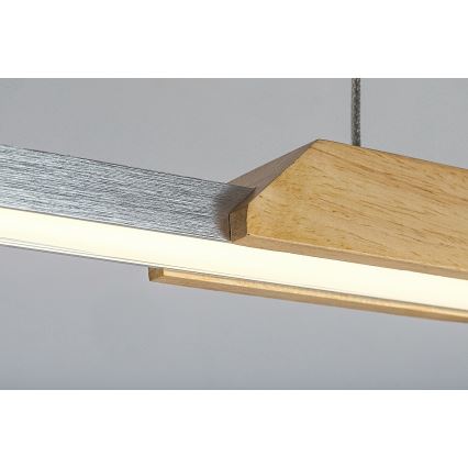 Rabalux - LED Lustra ar auklu LED/26W/230V 4000K dižskābardis