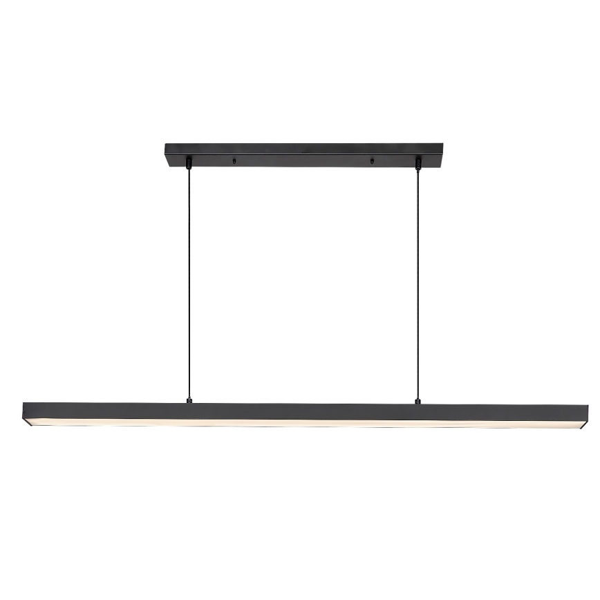 Rabalux - LED Lustra ar auklu LED/30W/230V 4000K melna