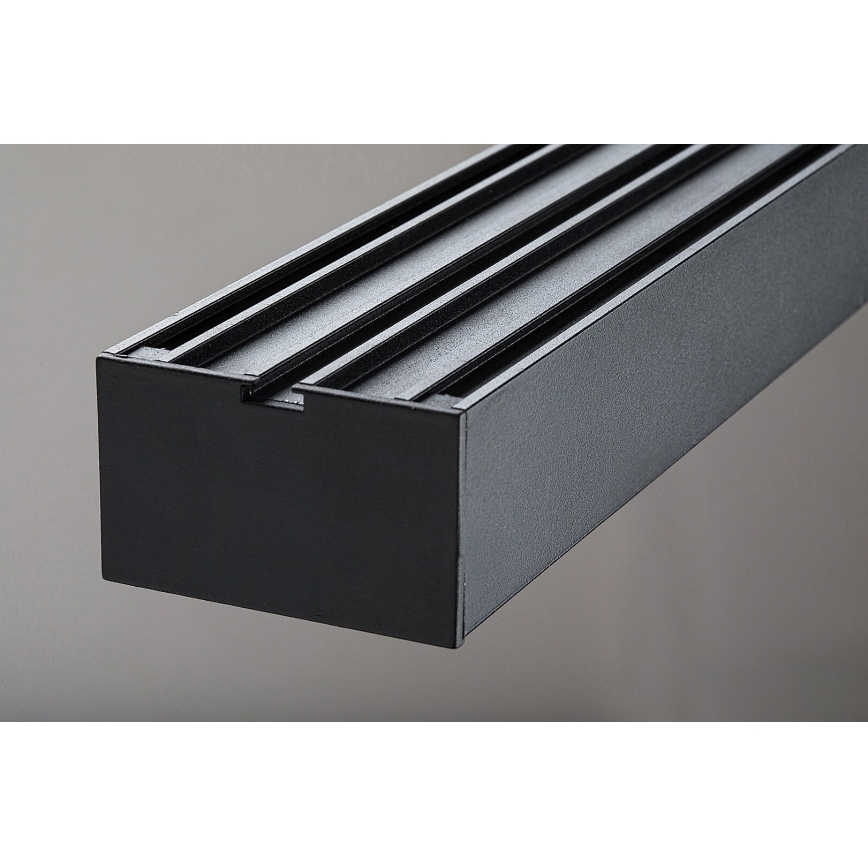 Rabalux - LED Lustra ar auklu LED/30W/230V 4000K melna
